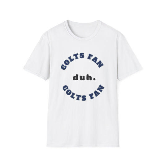 Colts Fan Team Shirt (duh.)